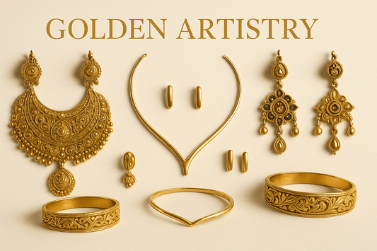 Beyond Brilliance: Exploring the Artistry and Styles of Golden Jewelry Sets for Every Woman in Pakistan - Dynamic Deals