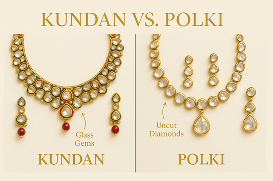 Kundan Jewelry vs. Polki Jewelry – What’s the Difference? - Dynamic Deals