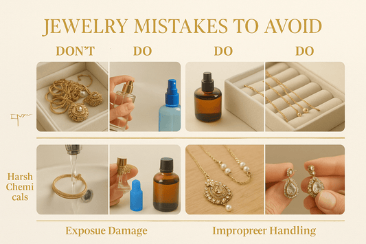 Sparkle Saboteurs: Common Mistakes That Ruin Artificial Jewelry (and How to Avoid Them in Pakistan!) - Dynamic Deals
