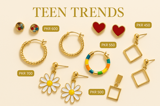 Sparkle Without the Splurge: Trendy and Affordable Earrings for Teens in Pakistan - Dynamic Deals