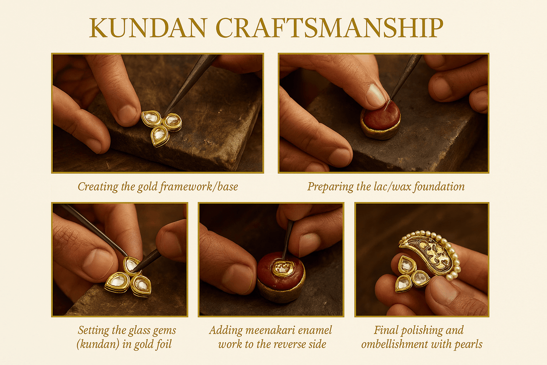 How Kundan Jewelry is Made – The Art of Timeless Craftsmanship - Dynamic Deals