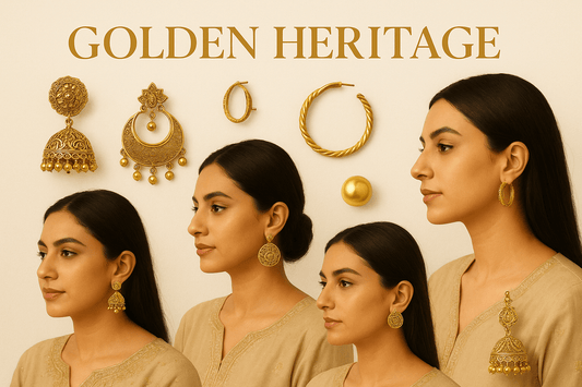 Timeless Glow: Why Golden Earrings are Always in Style for Women in Pakistan - Dynamic Deals