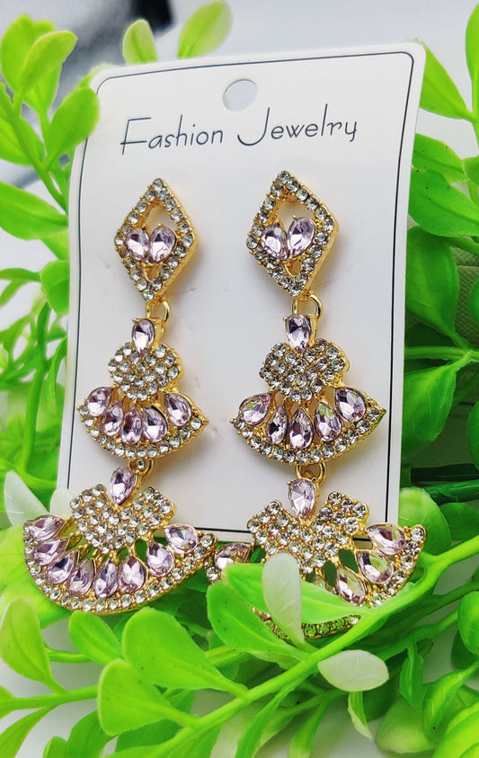 Crystal Chandelier Earrings - Tarnish-Free Glamour ✨💎