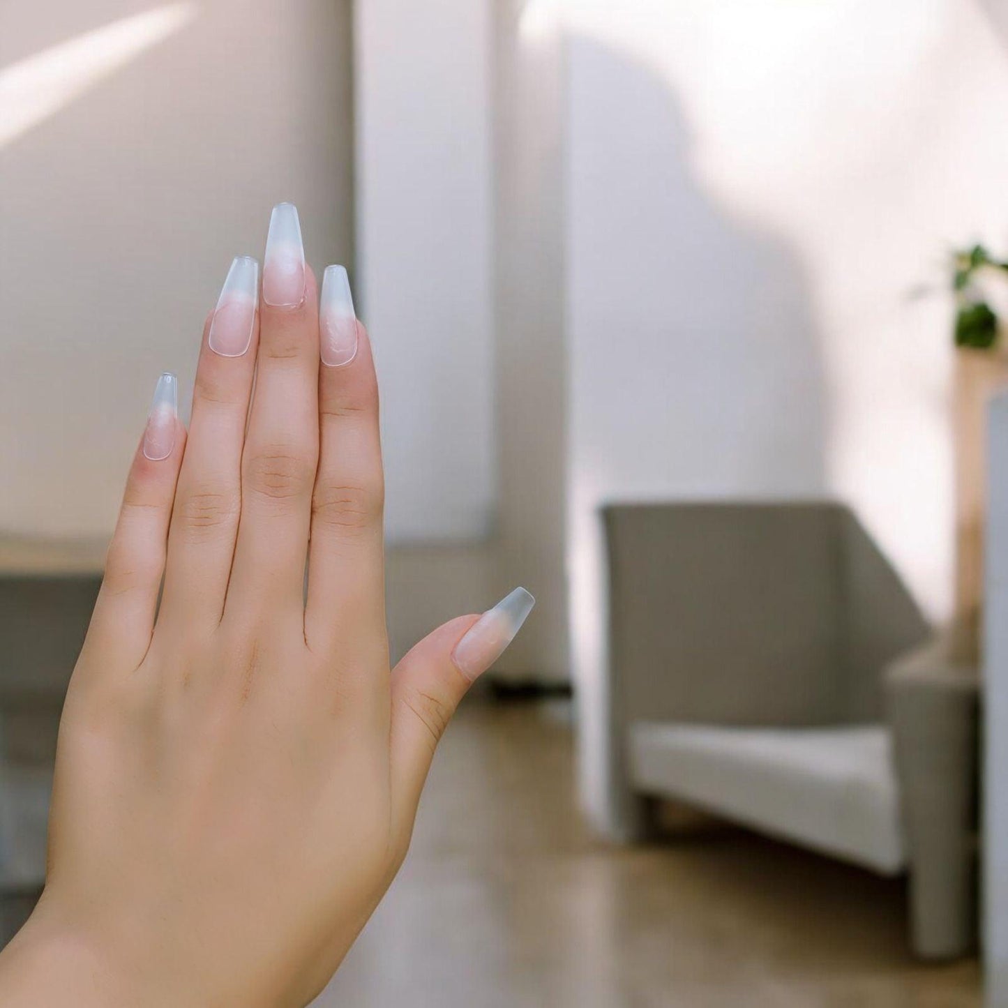 Timeless Frosted Matte Press - On Nails - Elegant Simplicity by Dynamic Deals 💎💅 - Dynamic Deals